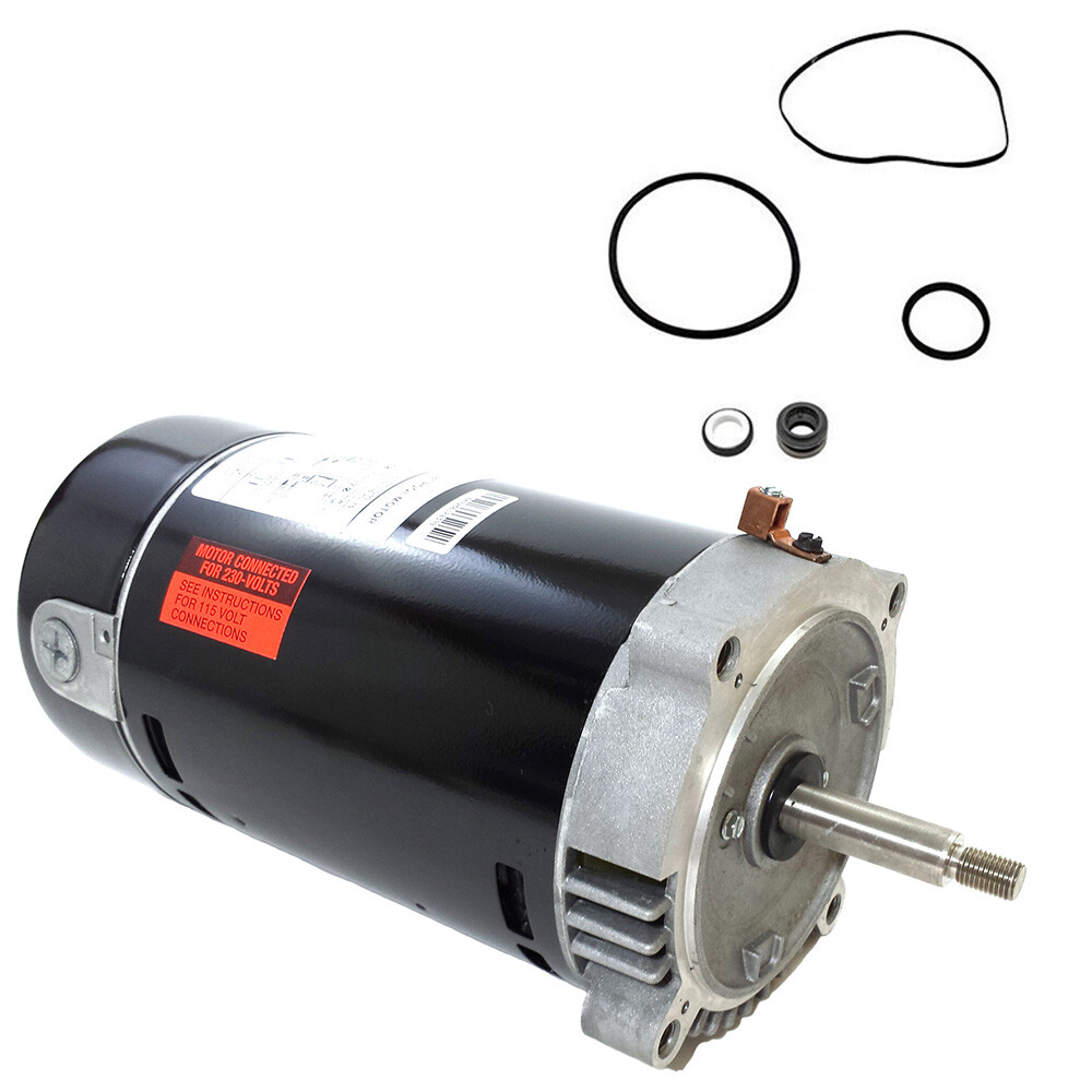 Puri Tech Motor Kit Repl for Hayward Super II 1HP SP3010EEAZ ST1102 w/GO-KIT-2