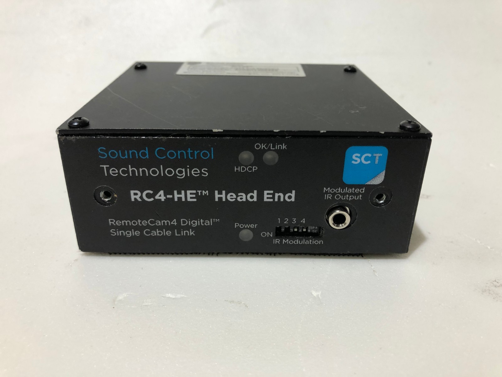 Sound Control Technologies RC4-HE Head End RemoteCam4 Receiver  - USED