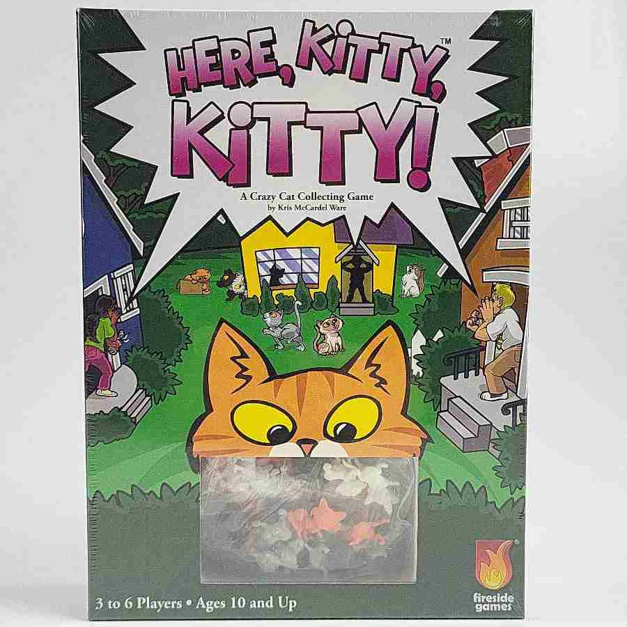 Here Kitty Kitty Board Game - Fireside Games - NEW Sealed