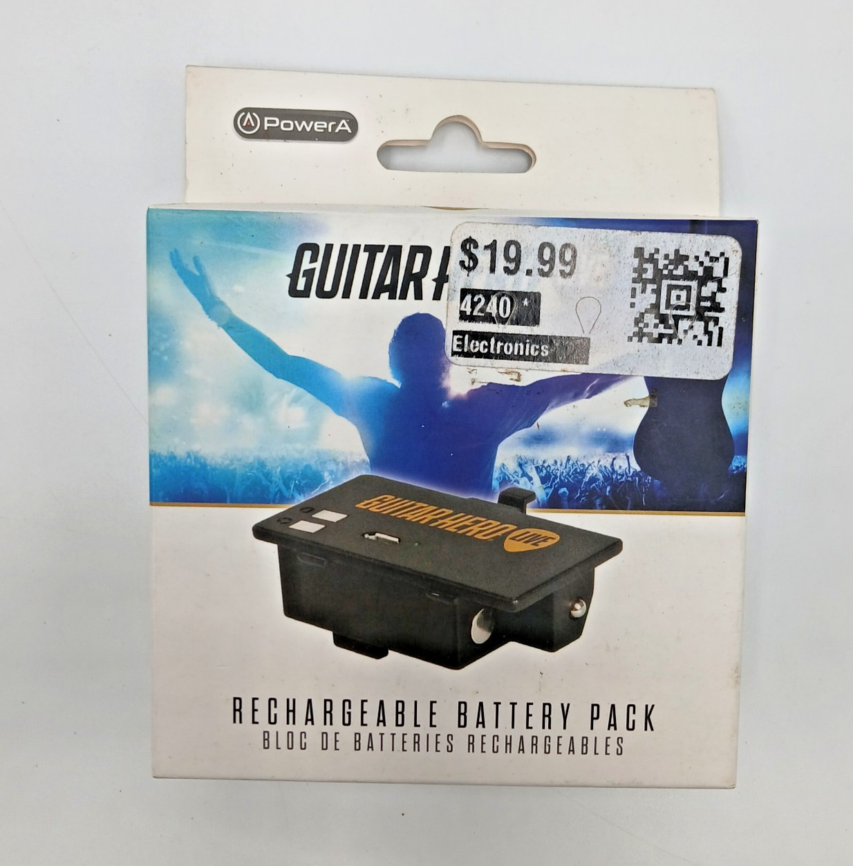 PowerA Guitar Hero Live Rechargeable Battery Pack USB Cable Activision 2015