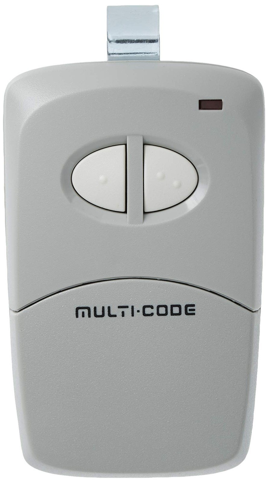 Linear MCS412001 Multi-Code 2-Channel Visor Transmitter, Original Soft Gray