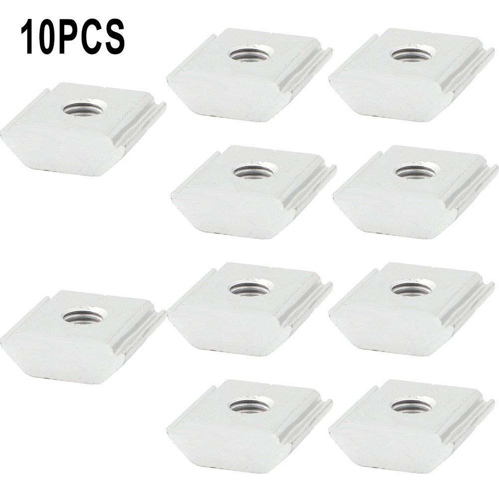 10 X Aluminum Solar Panel Mounting Brackets Clamp For Framed Panels PV Bracket