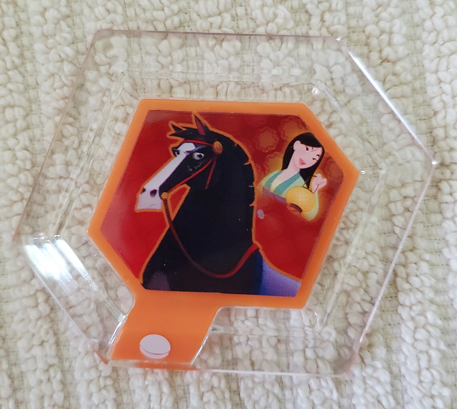 Disney Infinity 1.0 Kahn the Horse (Mount) from Mulan Power Disc 2013 F.R.S!