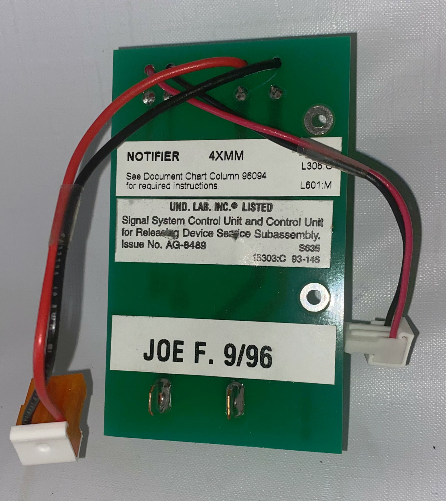 Notifier Power Meters 4XMM
