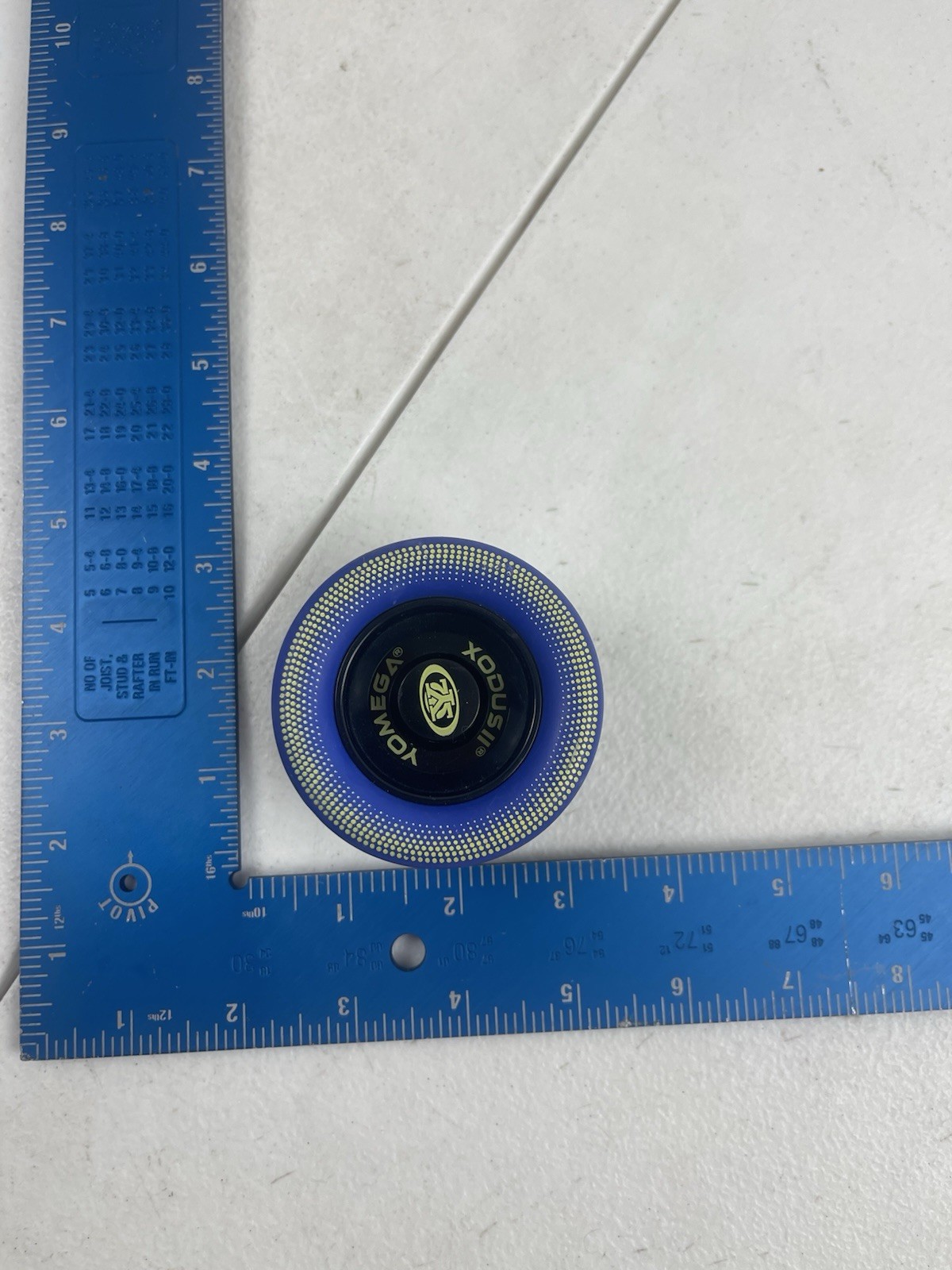Yomega XODUS II High Performance Yo-Yo Blue Rubber Rim Wing Shape