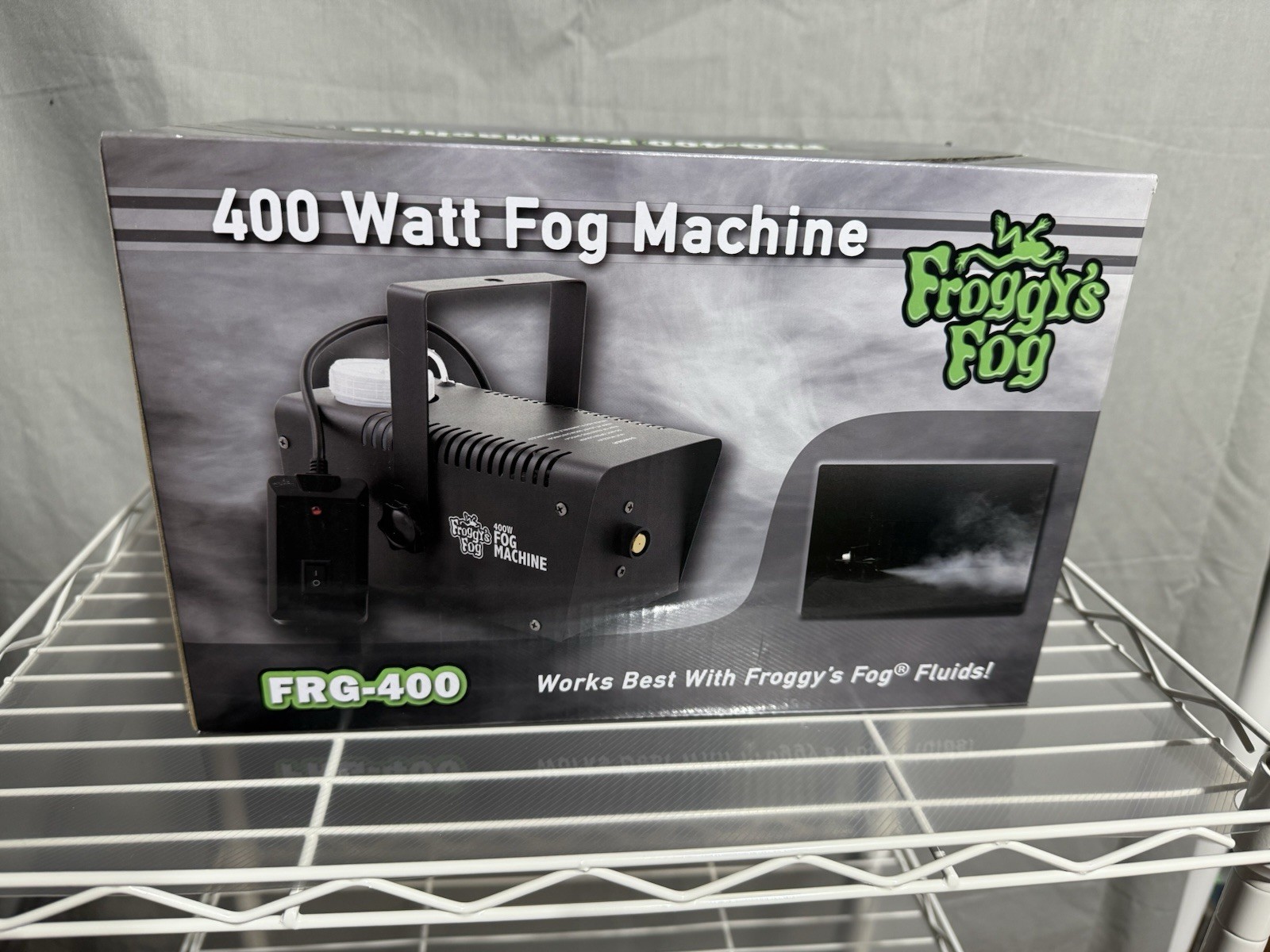 Froggy’s Fog FRG-400 Fog Machine 400 Watt Smoke New In Box Halloween Party
