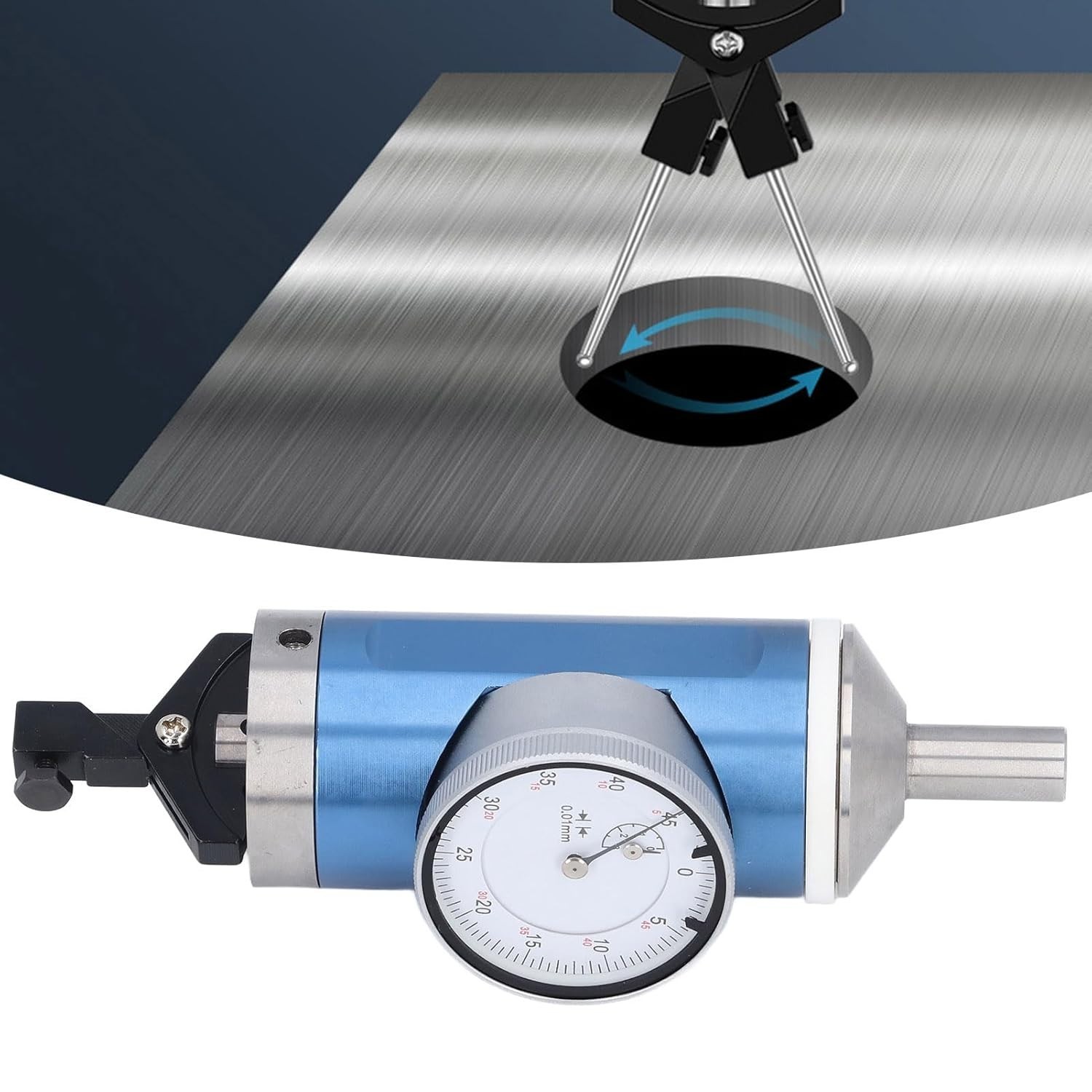 Coaxial Centering Indicator Set , Co-Ax Precision Milling Machine Test Dial