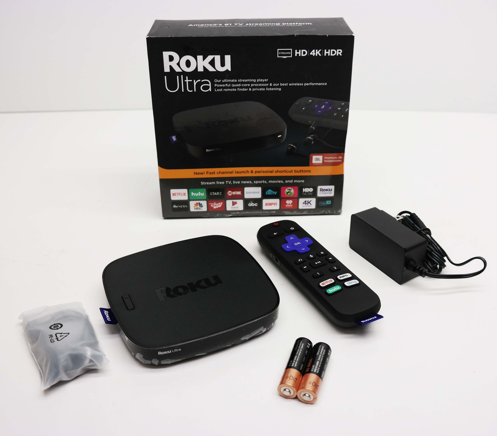 Roku Ultra 4670R Streaming Media Player 4K/HD/HDR