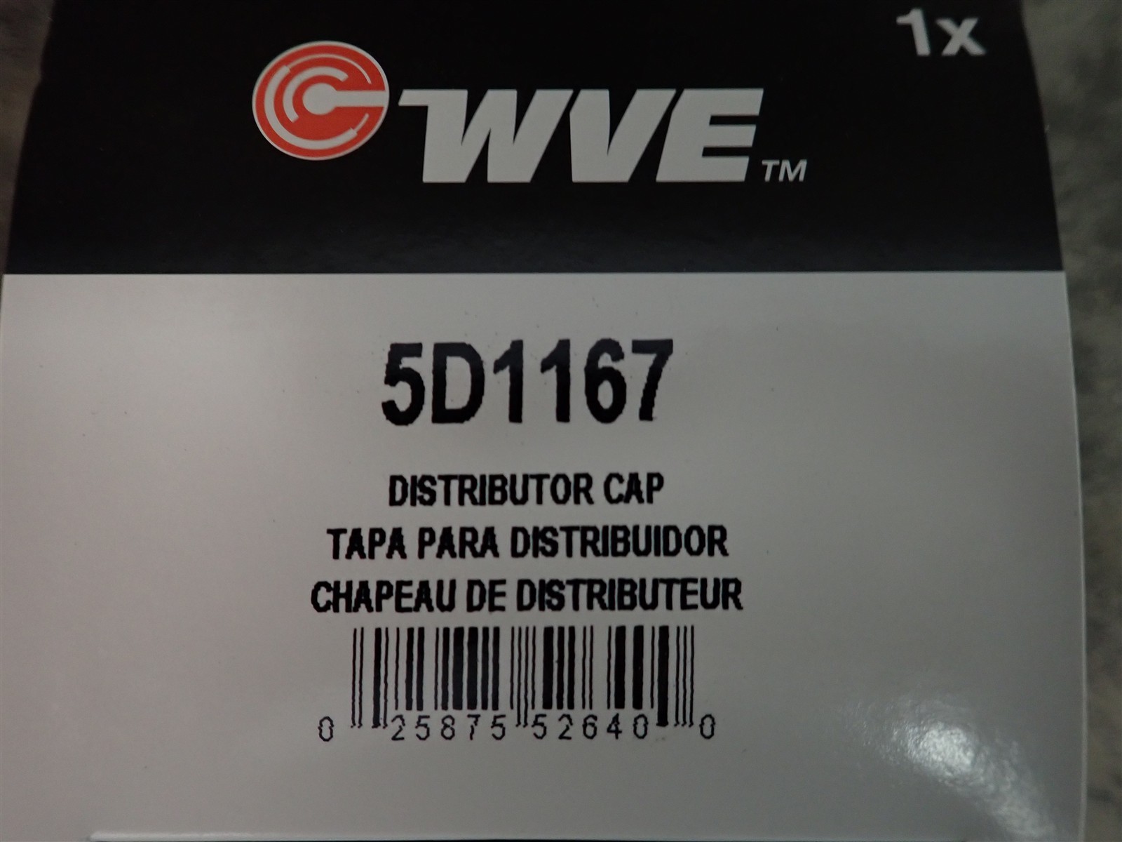 NEW WVE 5D1167 Distributor Cap (G220)