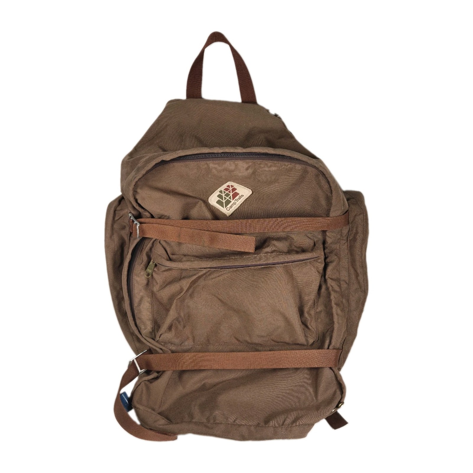 Vintage Camp Trails Large Hiking/Camping Backpack Tan