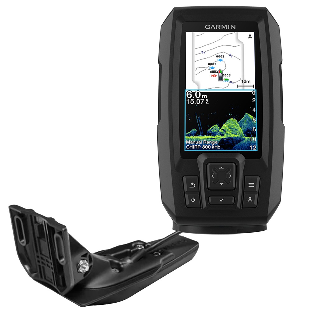 Garmin Striker Vivid 4cv 3.5" Fishfinder GPS Track Plotter With GT20 010-02550-0
