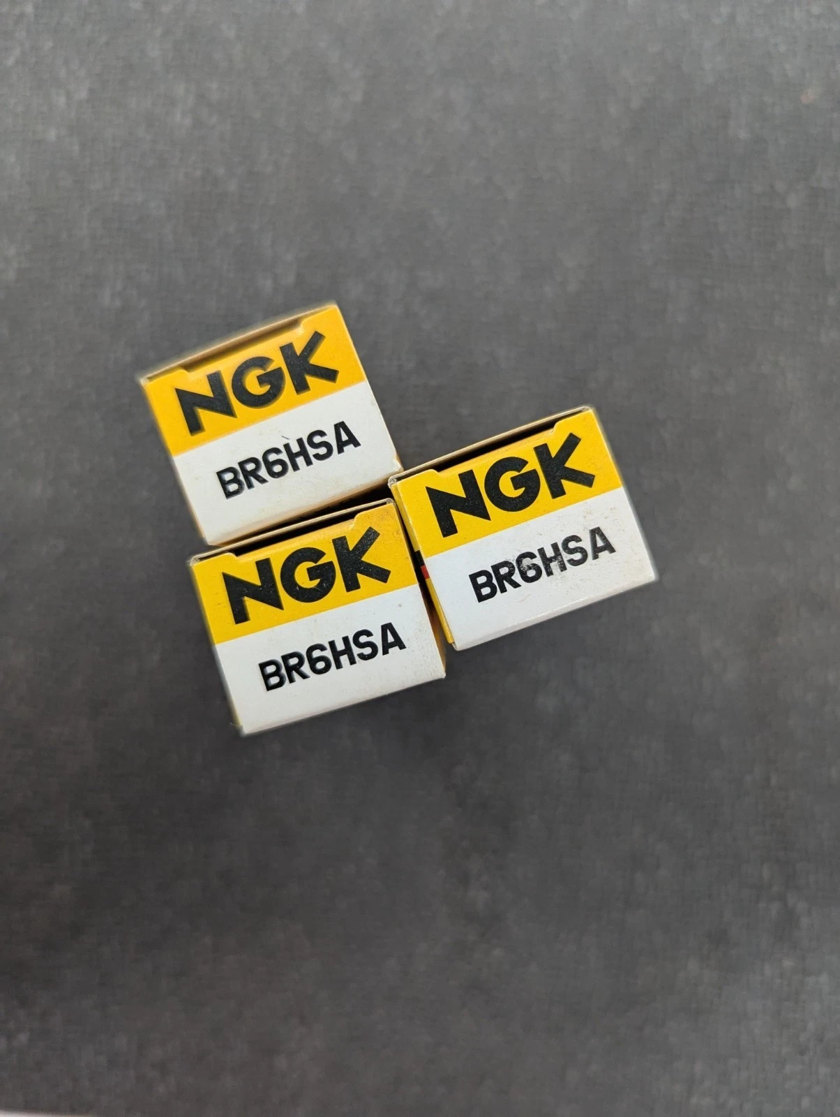 3 NGK Spark Plugs BR6HSA (Comes in pack of 3)