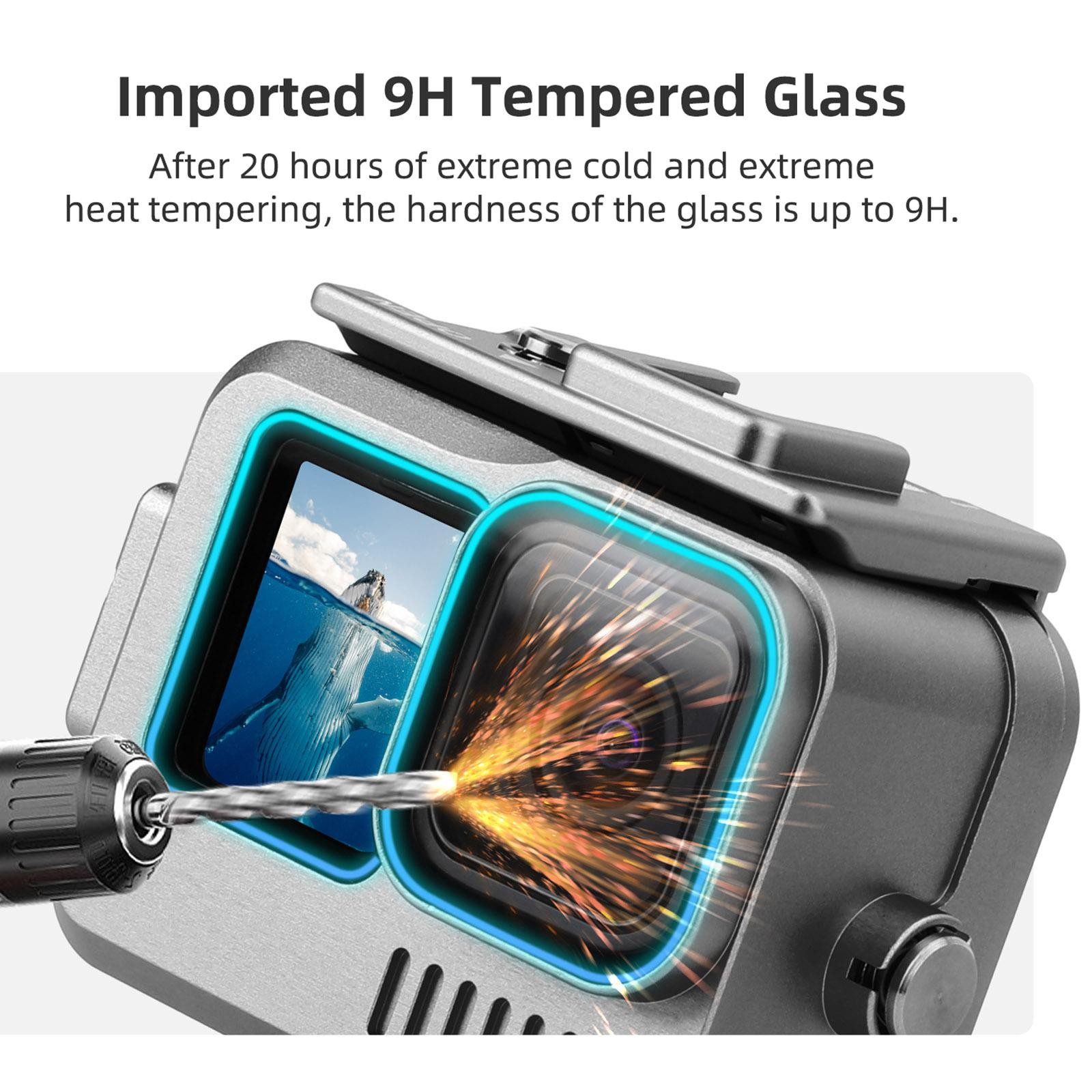 Metal Cage Hero Protective Frame Interface Expansion For GoPro 11/10/9 Camera