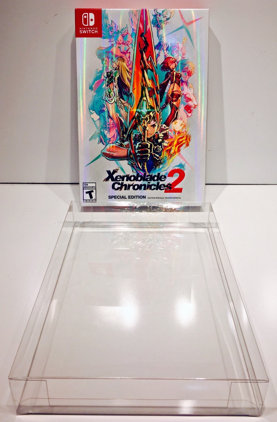 1 Clear Box Protector XENOBLADE CHRONICLES 2 Special Edition Nintendo Switch