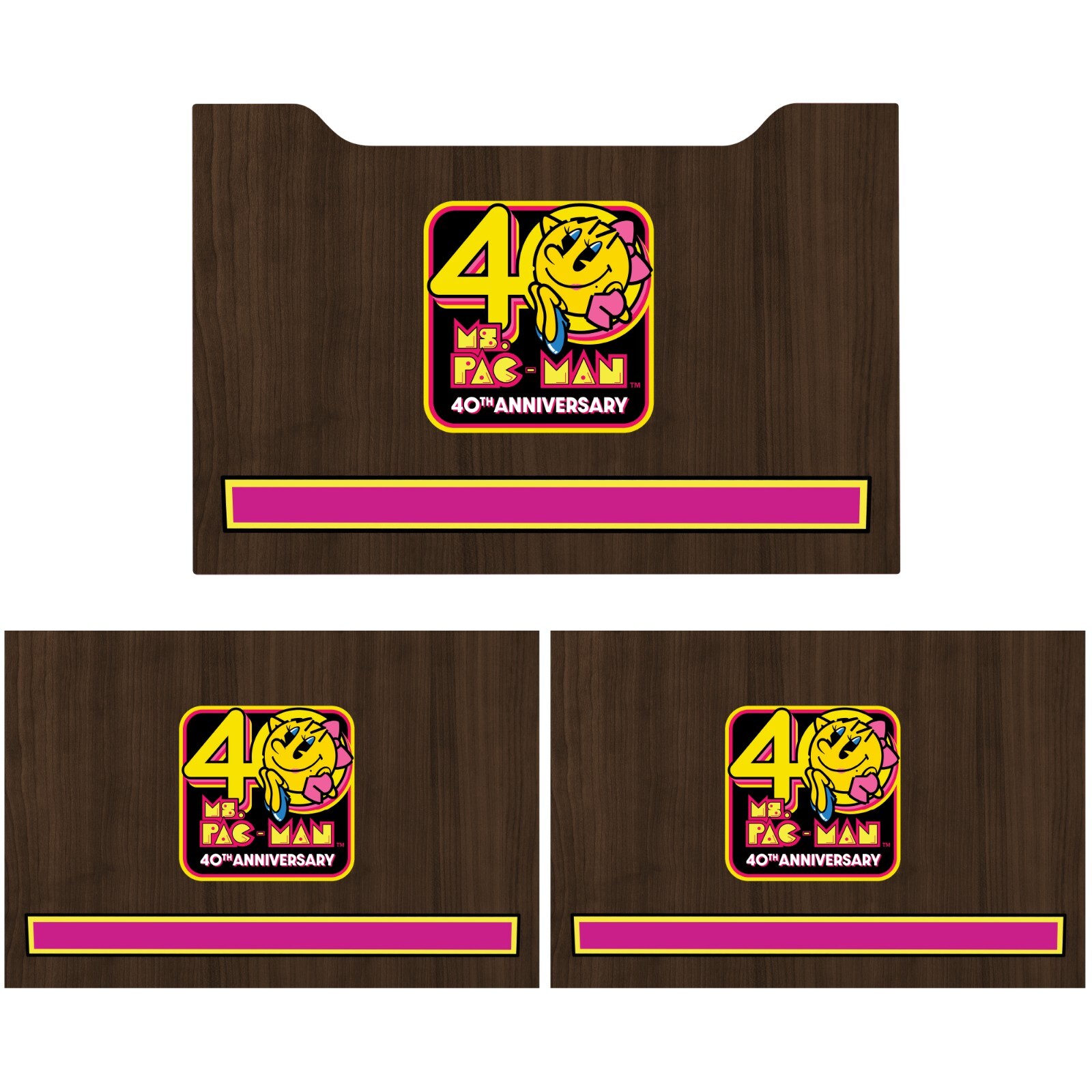 Custom Arcade 1up Cabinet Riser Graphics Decals Stickers