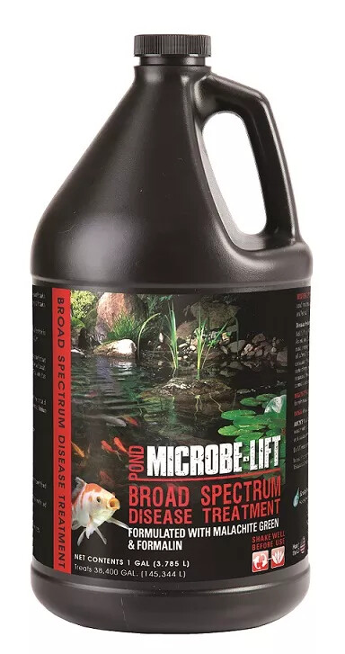 Broad Spectrum Pond/Koi/Fish Disease Treatment-1 gal-water garden-health-ich-ick
