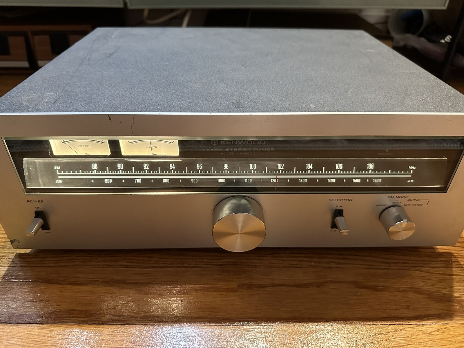 Kenwood KT-6500 Stereo AM/FM Tuner | JAPAN | TESTED WORKING