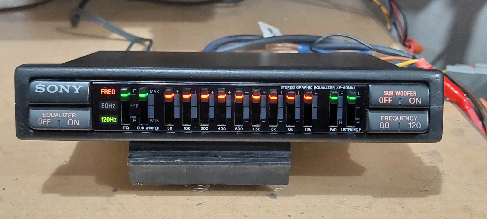 Sony XE-90 MKII Equalizer w/ Subwoofer Control full working condition