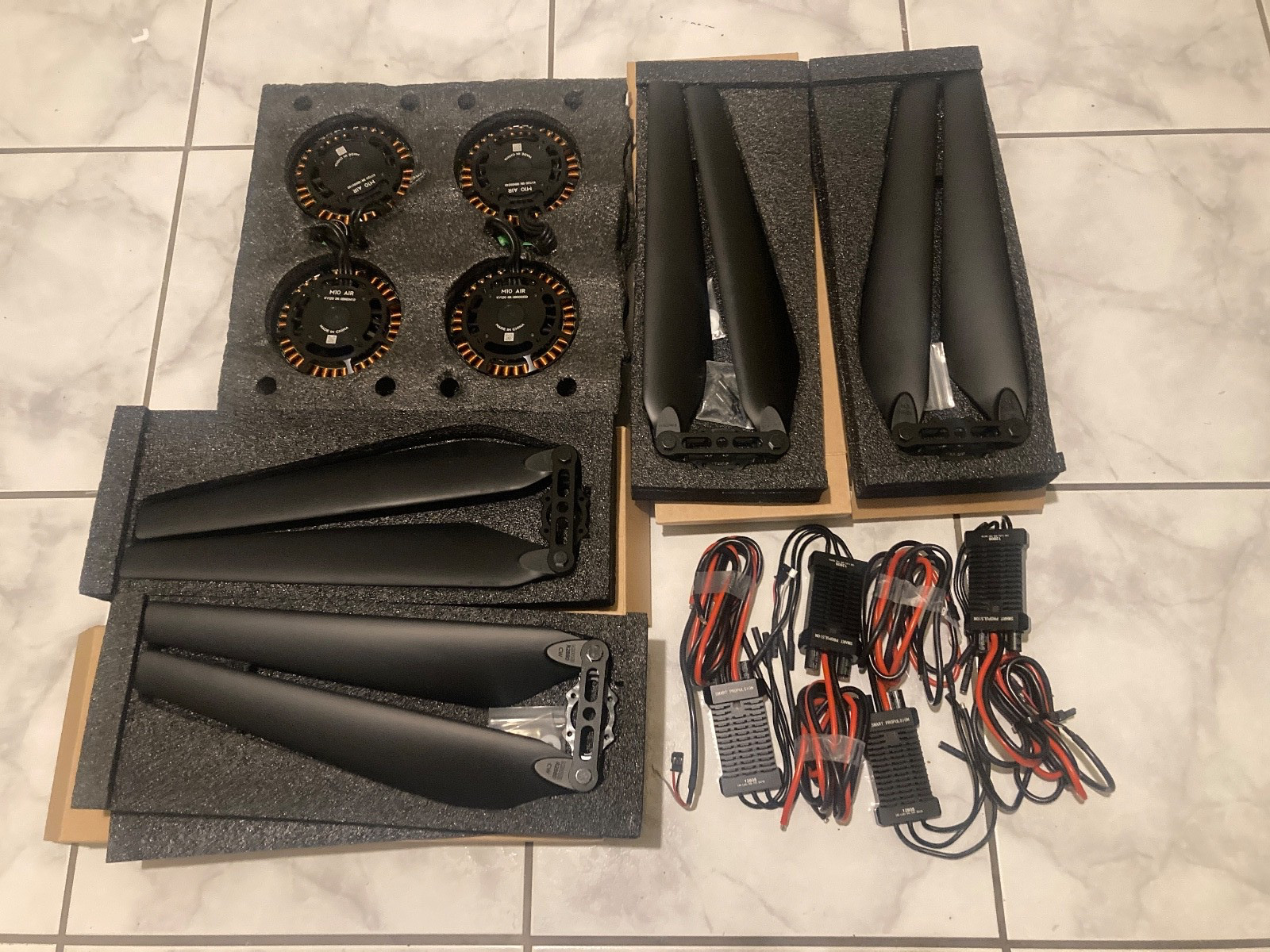 DJI E5000 M10 AIR PROPULSION SYSTEM with ESCs Set of 4