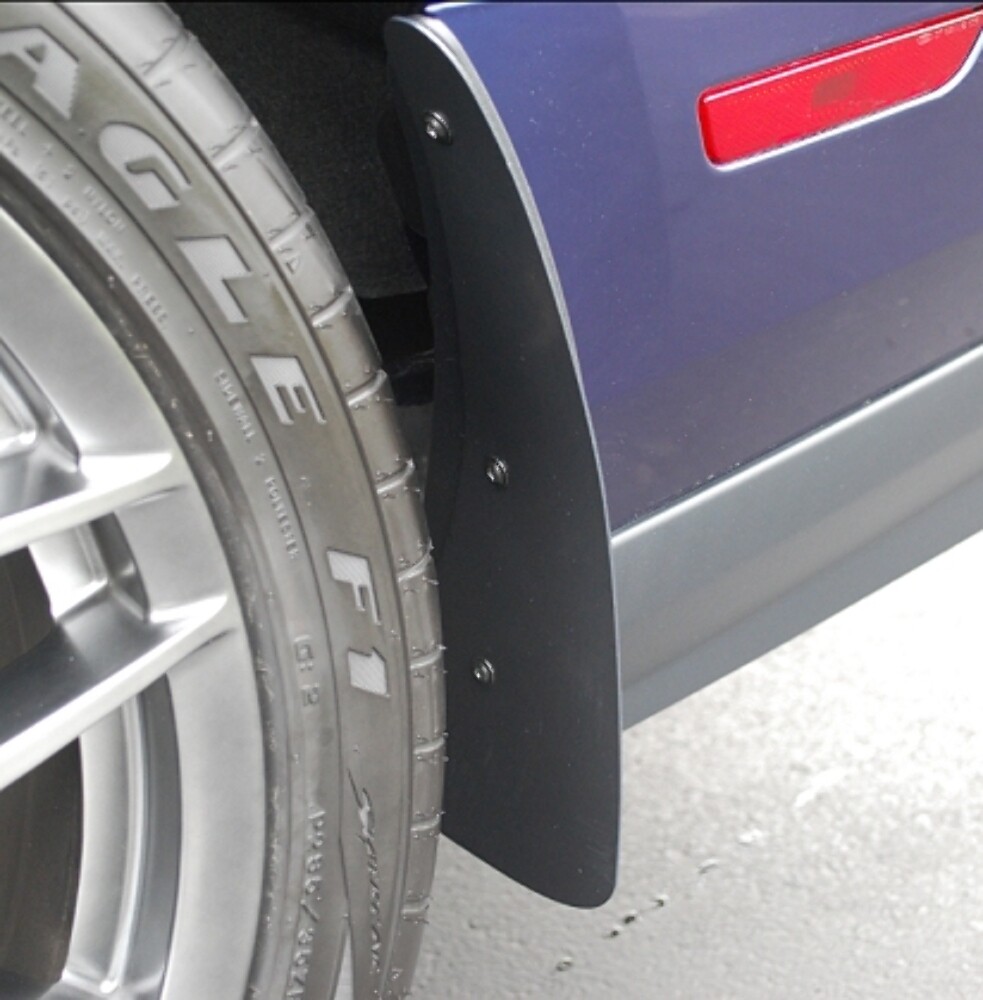 Fits 2010-2014 Ford Mustang - No Drilling Required Splash Guard Kit