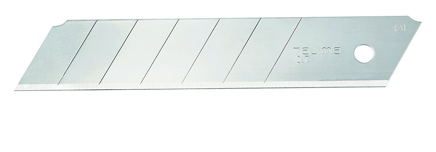 Tajima LCB-65 1-Inch 7-Point Rock Hard Blade - 10 Blade Pack
