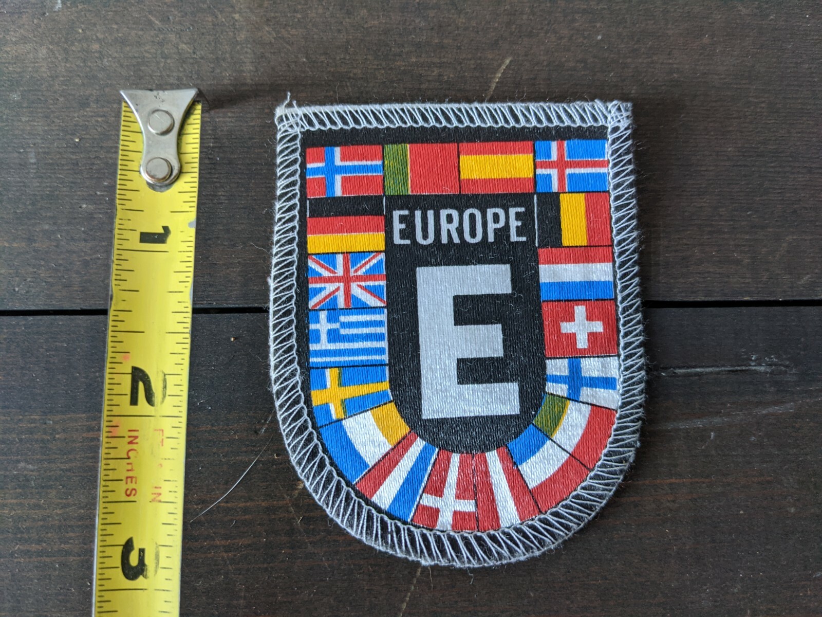 EUROPE SEW ON PATCH VTG 1980S OR 1990S