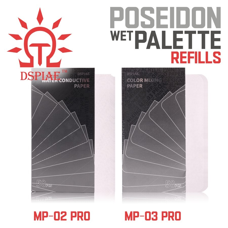 DSPIAE: REFILLS - Poseidon Wet Palette - MP-02 PRO / MP-03 PRO