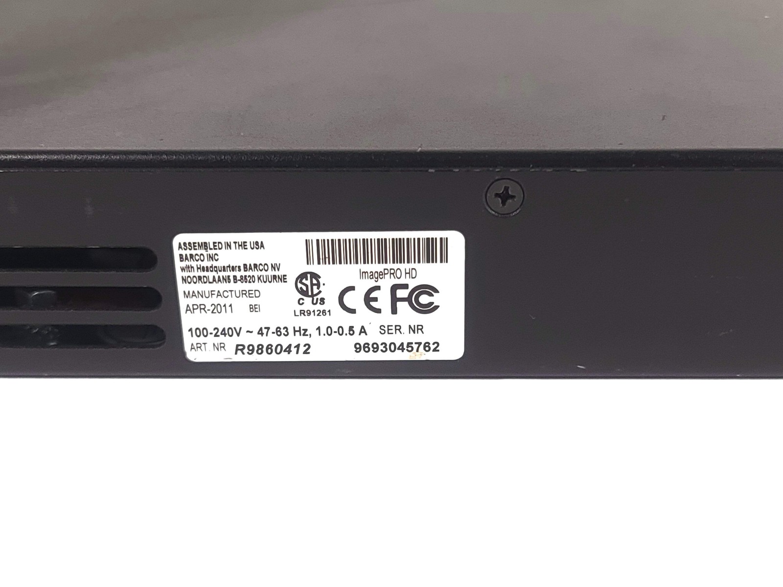 Barco R9860412 ImagePro HD Multi-Format Processor(C2023-34)