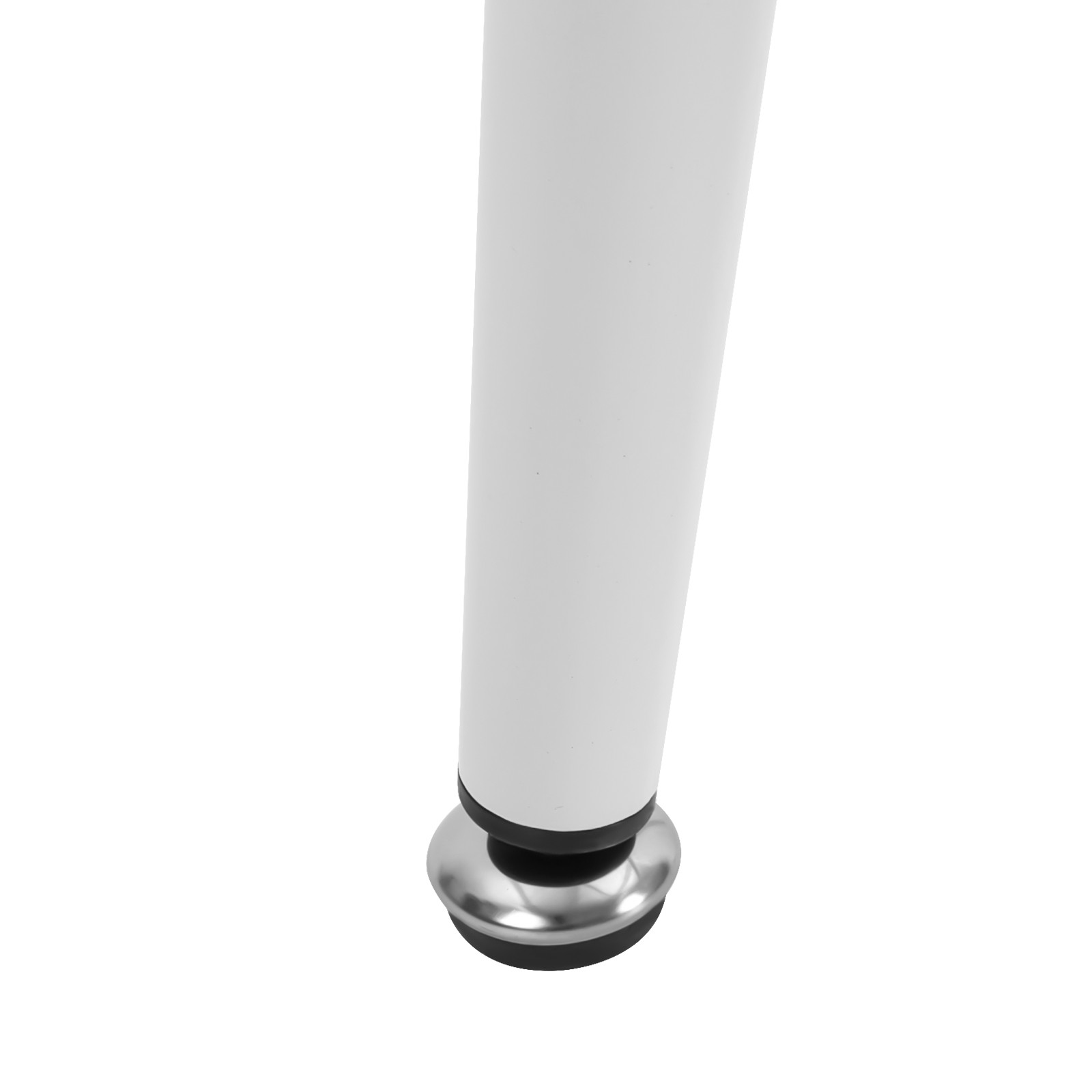 Industrial Metal Table Legs White Metal Furniture Legs with 6 Suction Cups USA