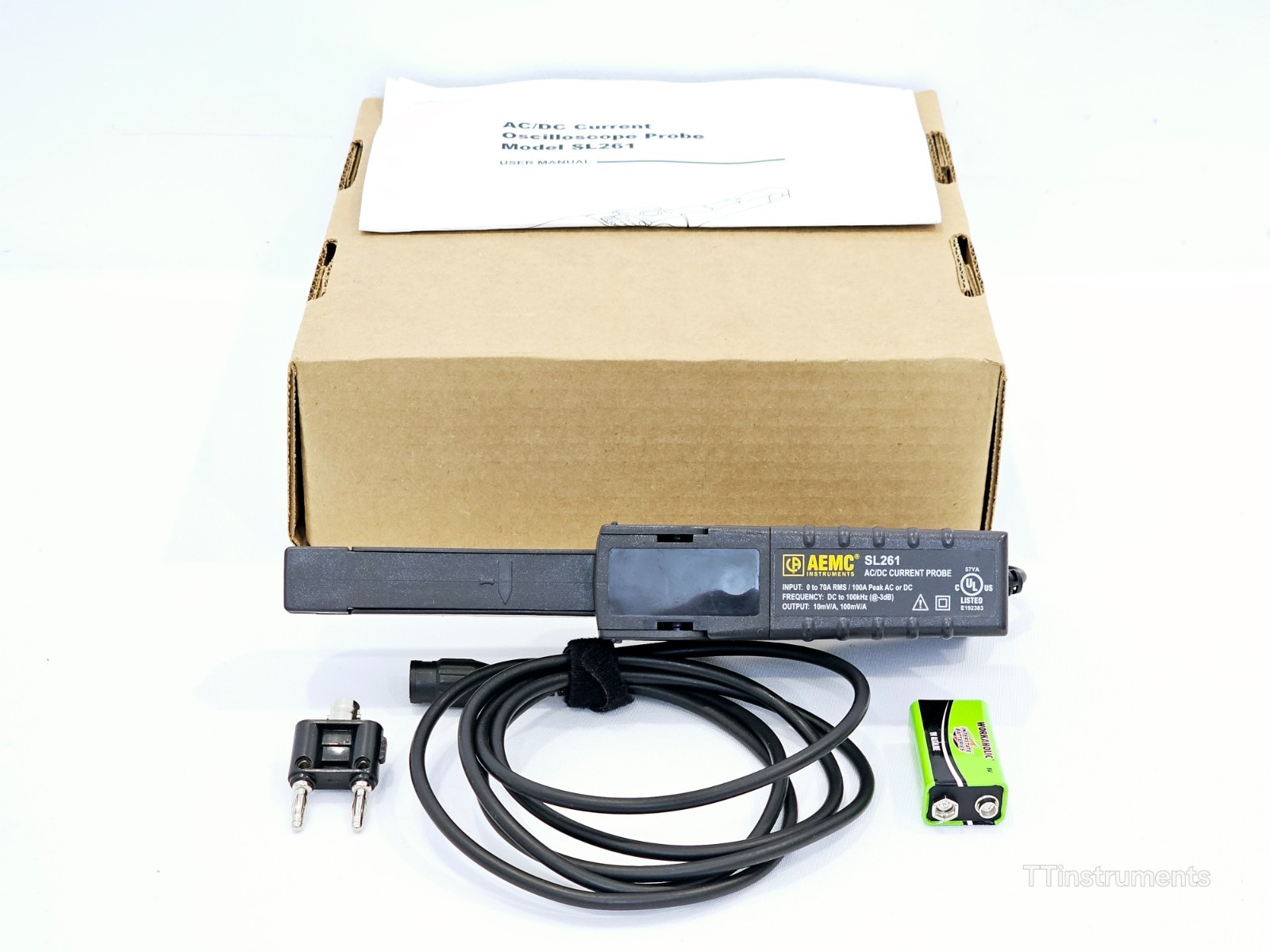 AEMC Instruments SL261 AC Current Probe Multimeter 10A To 100A