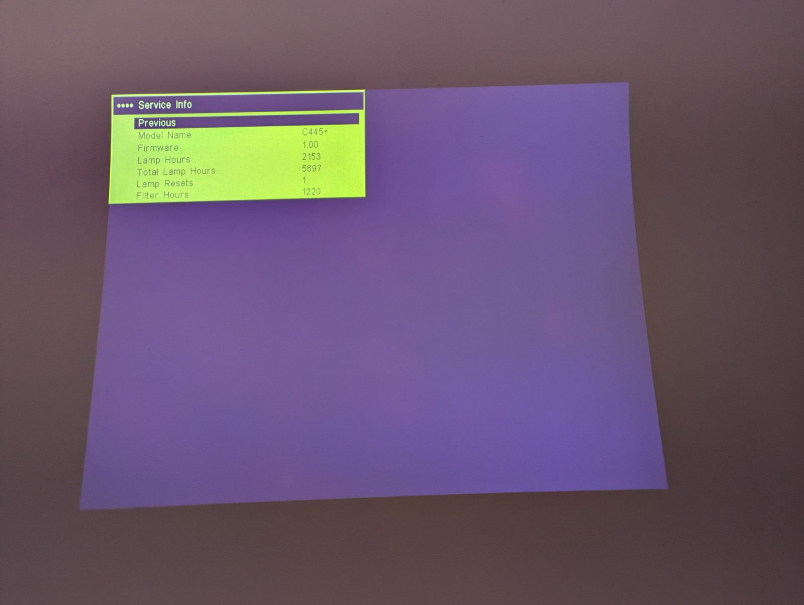 Ask Proxima C445 W400 Multimedia Projector 2153 Lamp Hours