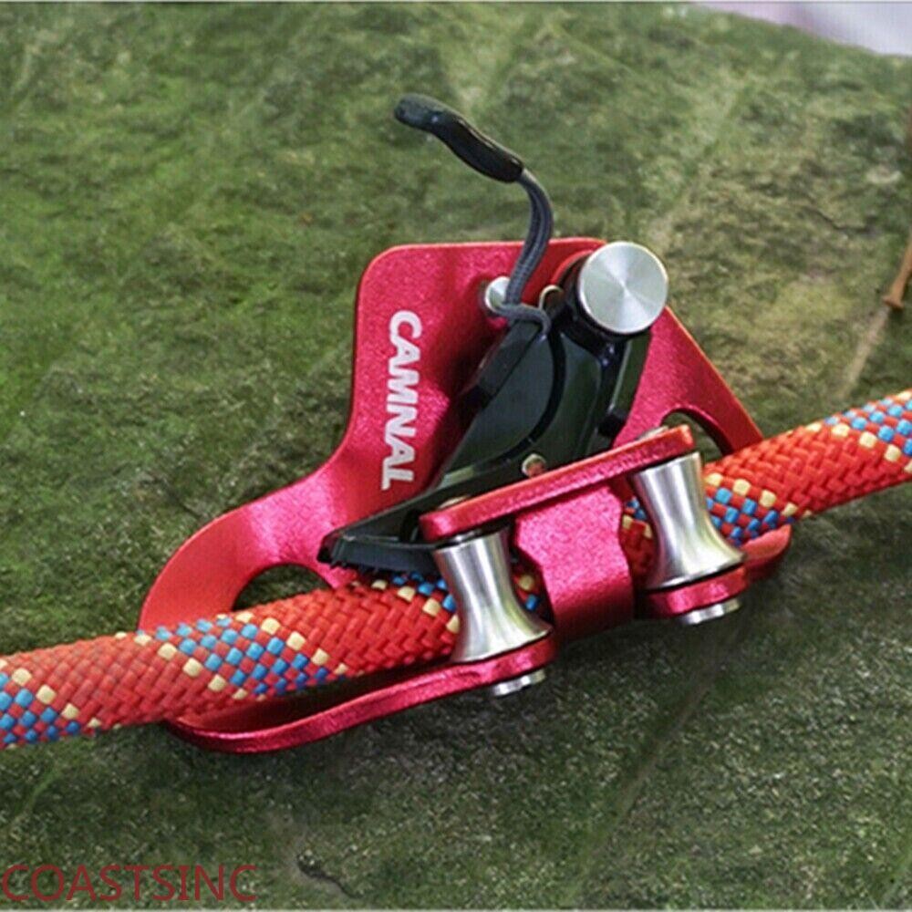 Chest Abdominal Ascender for Vertical Rope Locking Pulley Rock Tree Climbing