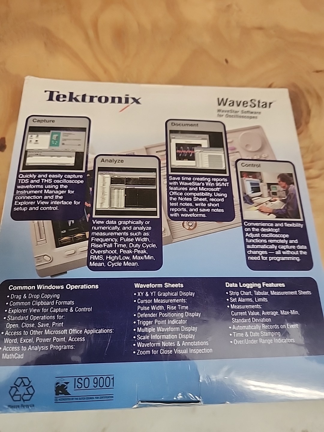 NEW Tektronix Wavestar Software With Manuals WSTRO V2.0