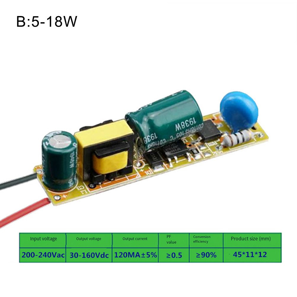 Flicker-Free Led Driver Power Led Light Bulb Driver Lighting Transformer
