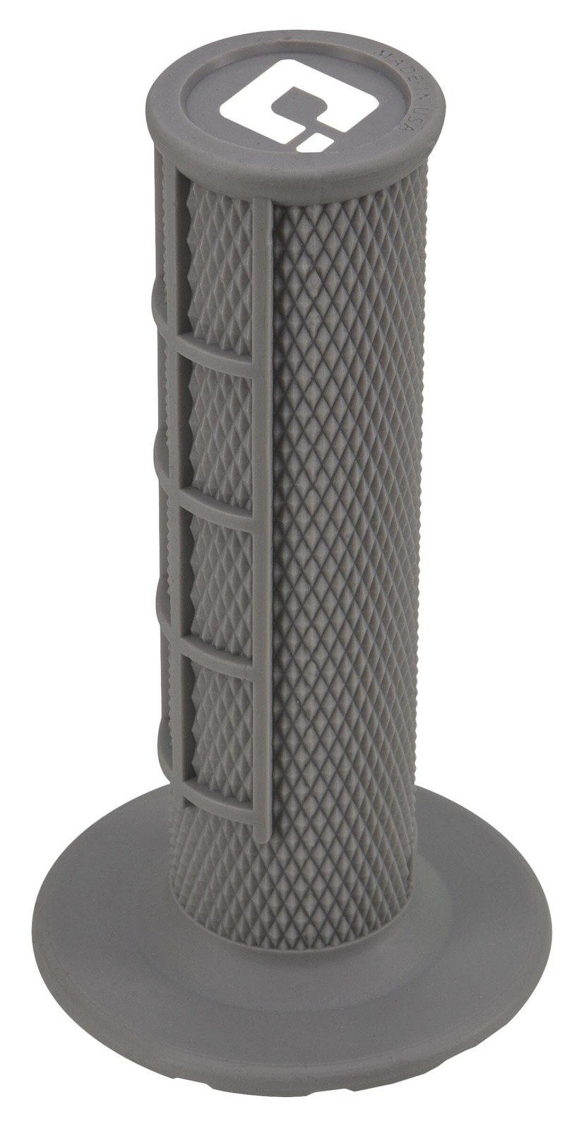 ODI Motocross Half-Waffle Grips - Grey H01RFGRAY