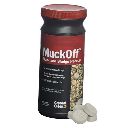 MuckOff, Natural Pond Muck Treatment, Water Garden, Fountain & Bird Bath