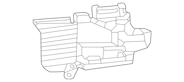 Genuine Mercedes-Benz Basic Carrier Bumper 223-885-95-00