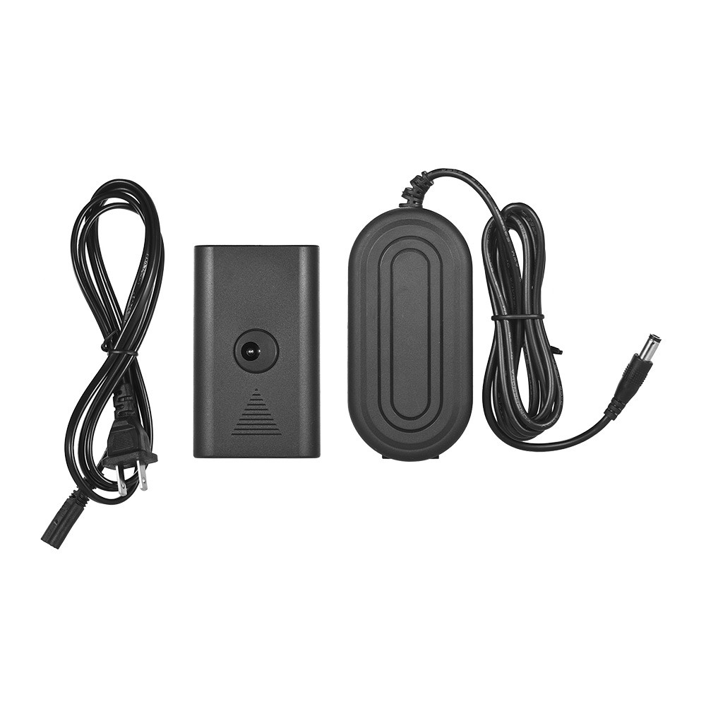 Andoer Dummy Battery DC 8V 3A Switching Power Supply Adapter For CN-160