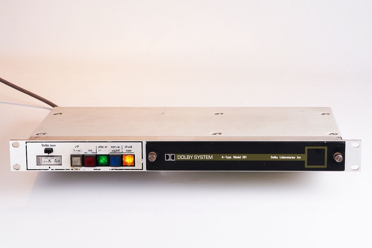 Vintage Dolby 361 Processor with Cat 22 Dolby A Noise Reduction Card