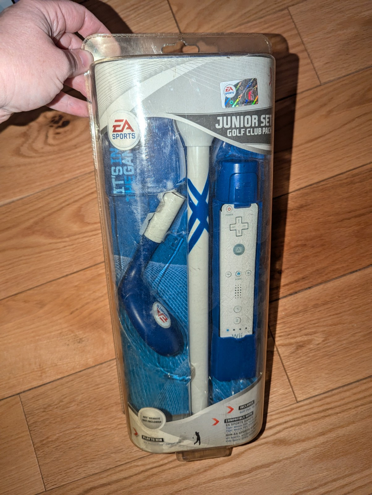 Sealed EA SPORTS Junior Set Golf Club Pack Wii Video Game Set 24" NEW Old