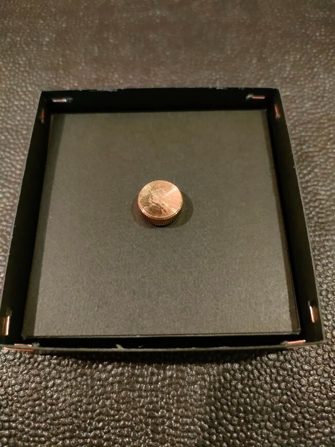 NANIGASHI Shutter Release Button Brass Hammered finish Large Made in Japan