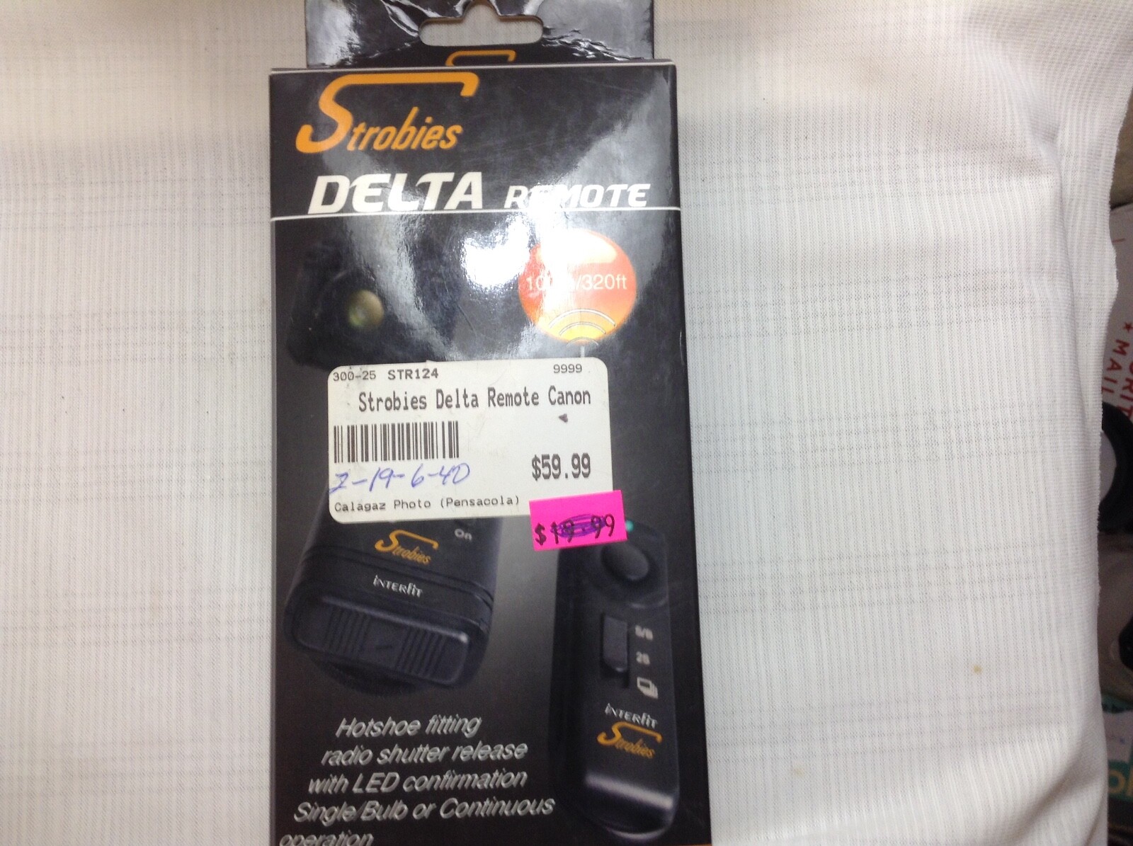 Interfit Strobies Delta Remote Set STR124 for Canon