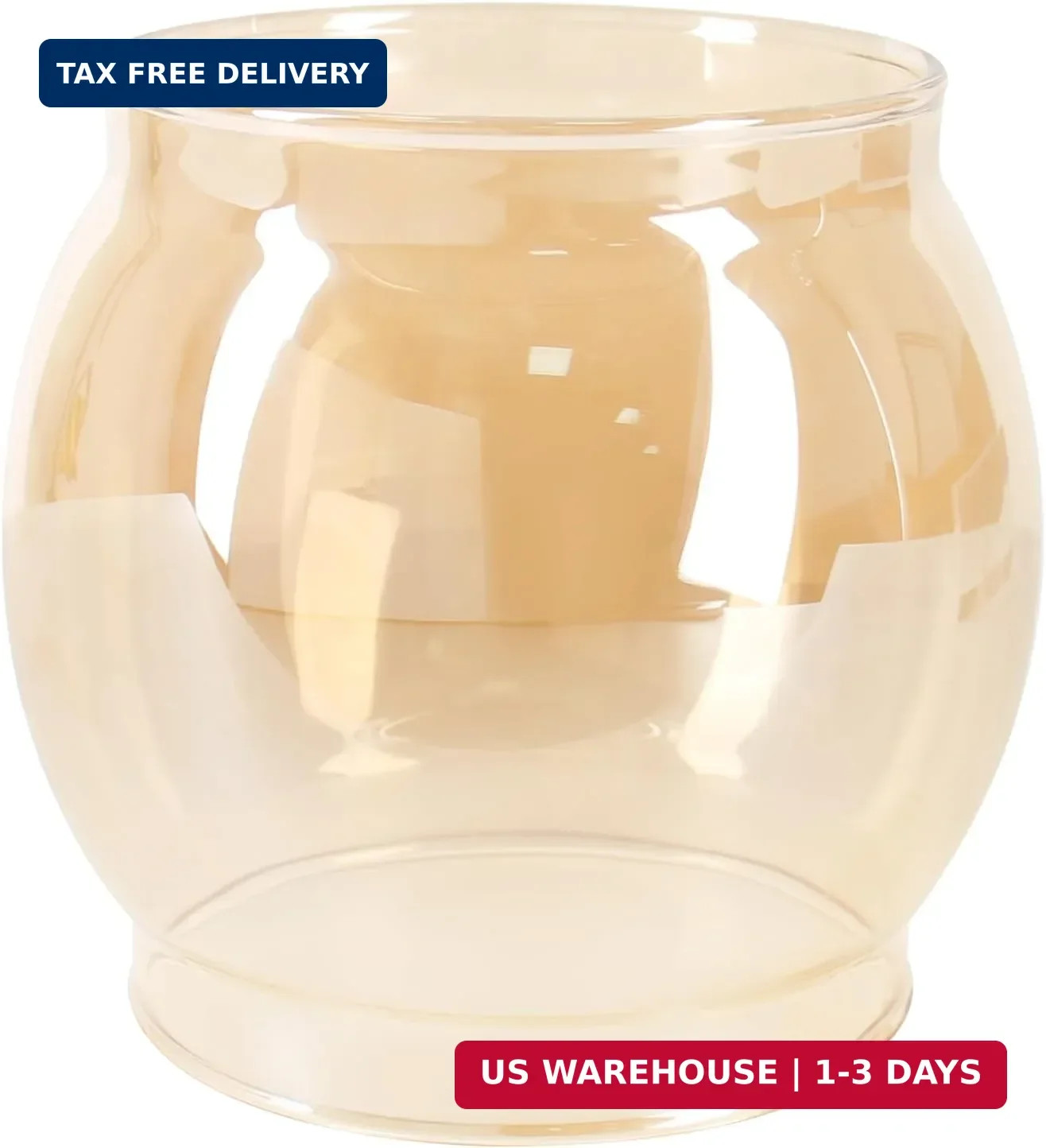 Lantern Glass Globe Replacement, Compatible with Coleman 200A/B &R690B051,Fits K