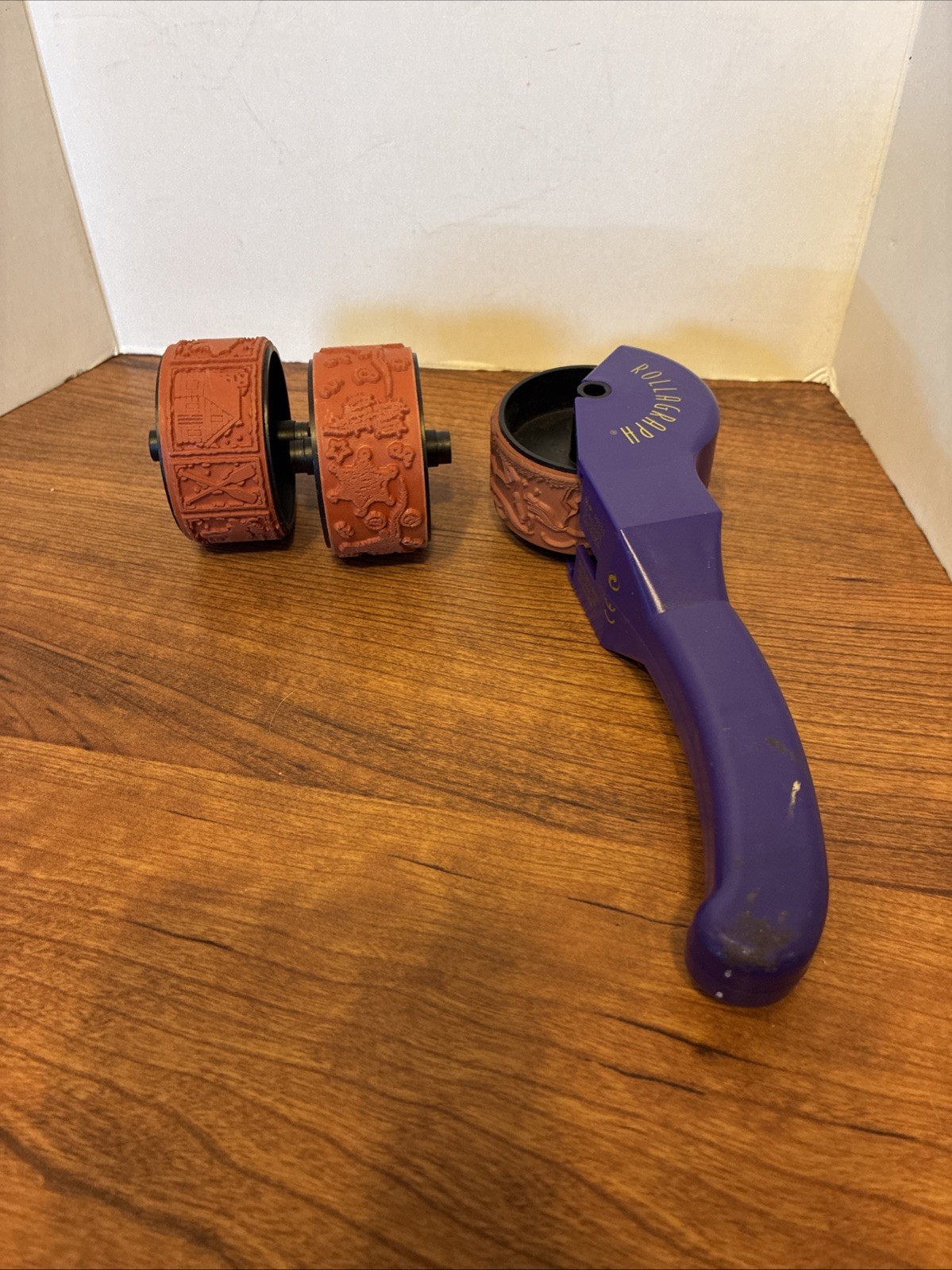 A Lot Of Three Stamping Around Small Rollers Plus Generic Roller