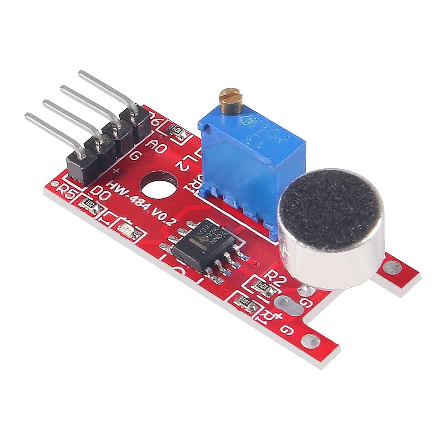 8pcs Microphone Sound Sensor KY-037 High Sensitivity Voice Detection...