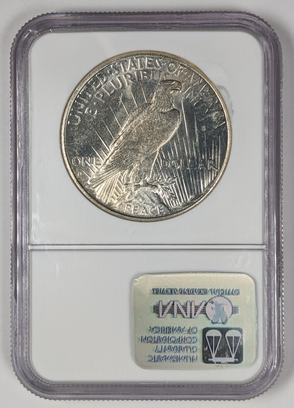 1925 S Peace Silver Dollar NGC MS63