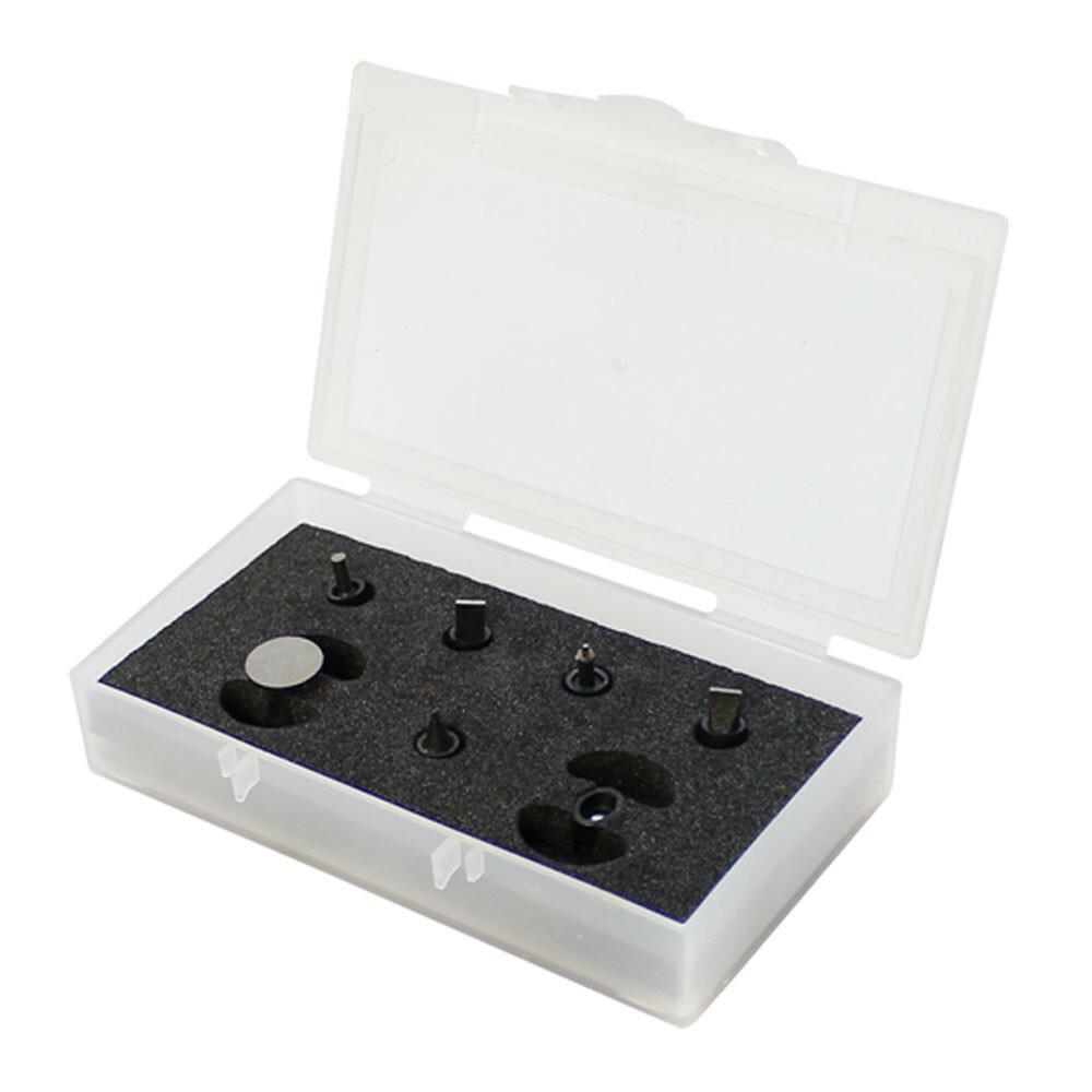 7 PC Micrometer Tip Anvil Attachment Set Precision Ground