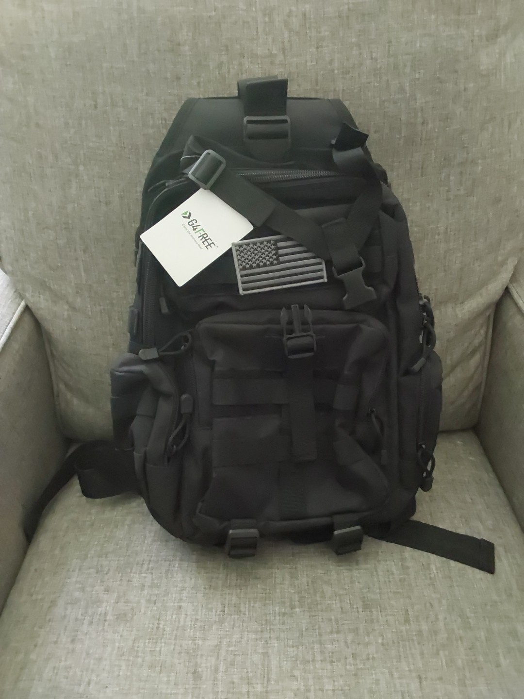 Compact Tactical Sling Backpack - Durable, Water Resistant, and Stylish