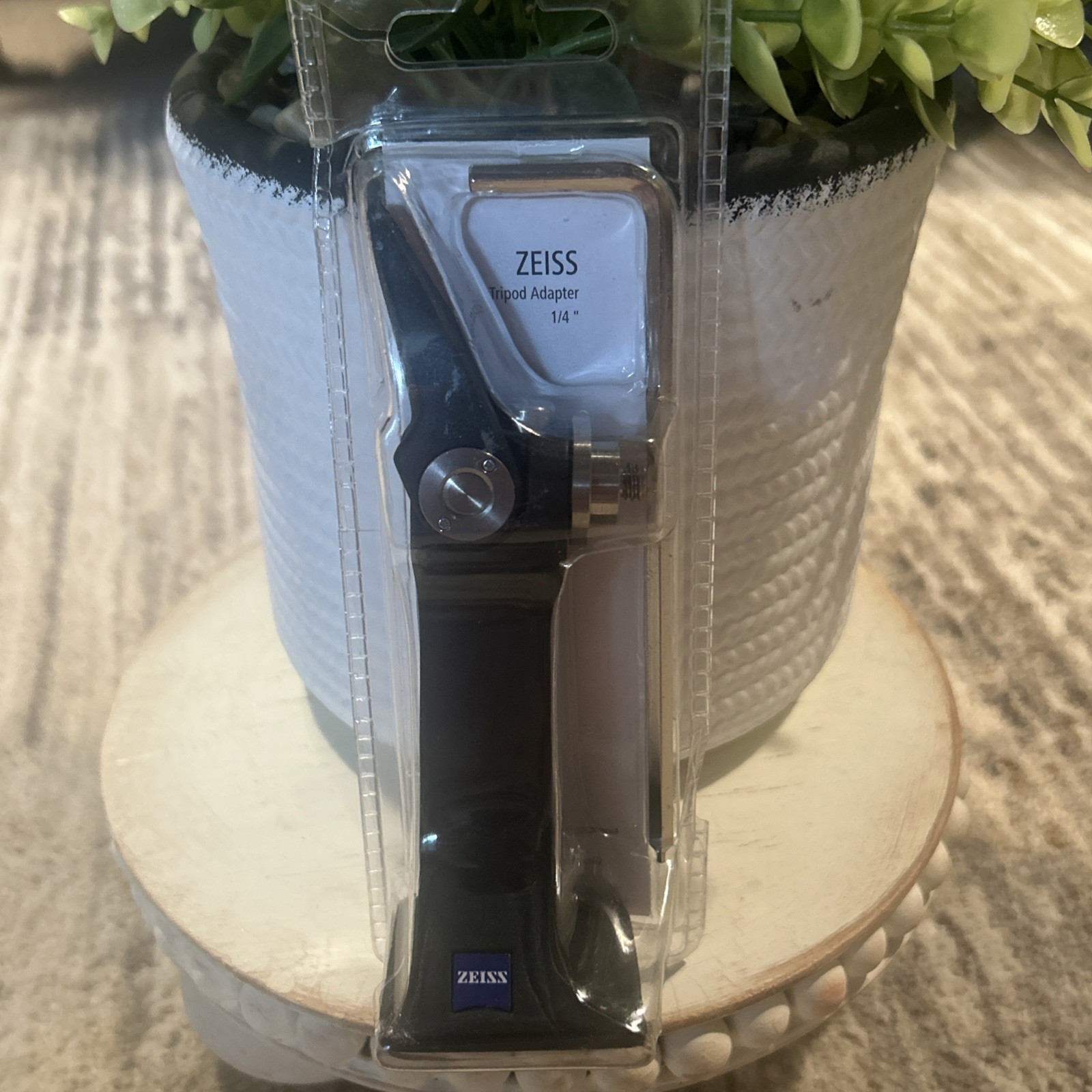 Carl Zeiss Tripod Adapter 1/4" Compatible with Binoculars. NEW factory sealed