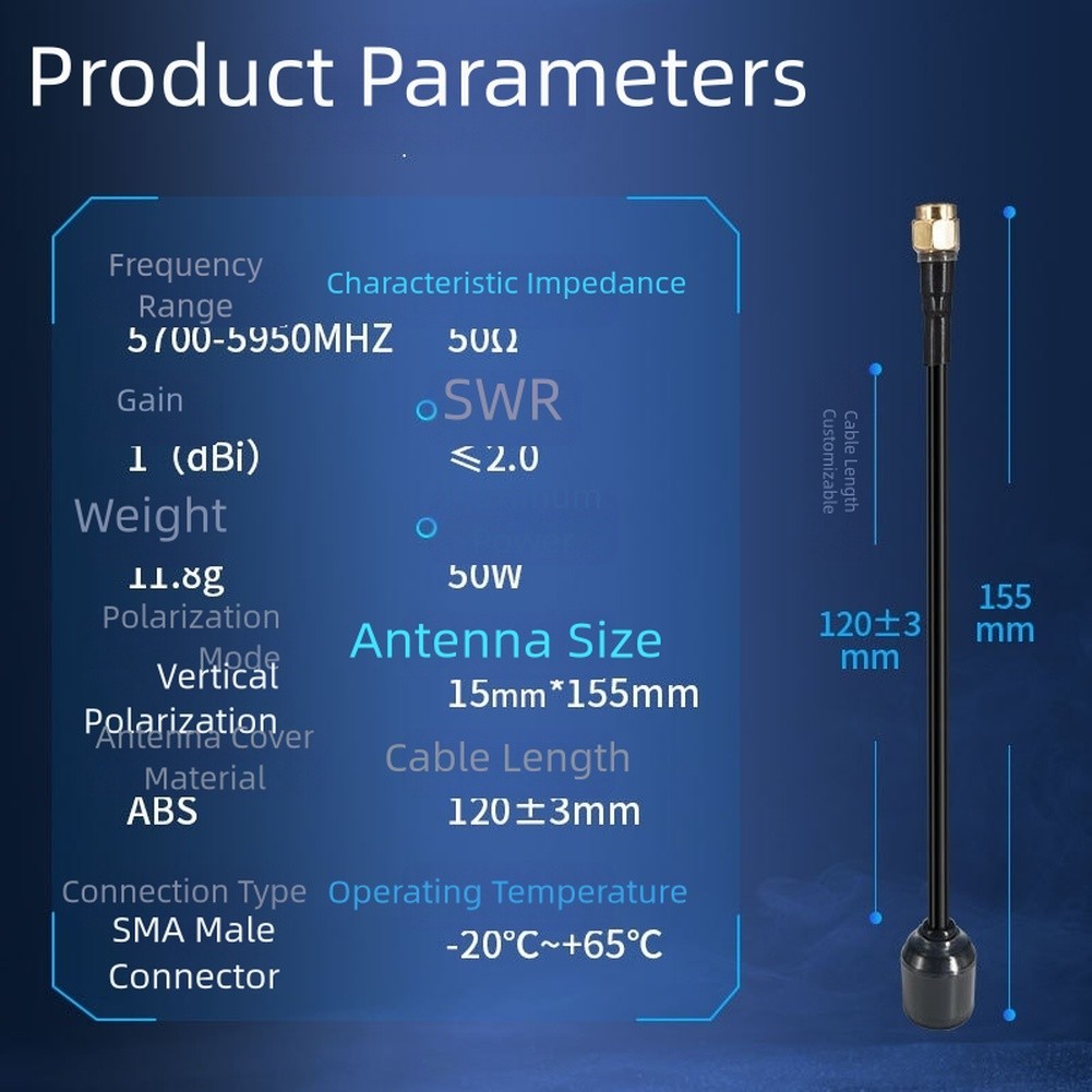 5.8GHz Easy Plug-and-Play Setup Lightweight And Compact Design